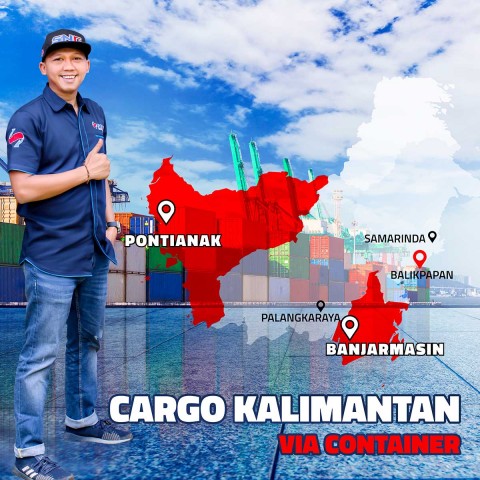 Cargo Kalimantan via Container