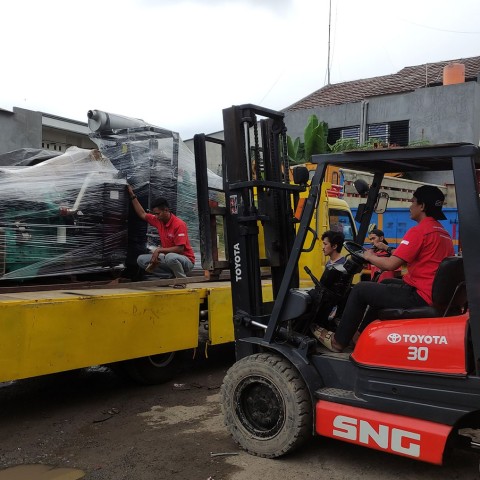 Pengiriman Genset ke Balikpapan