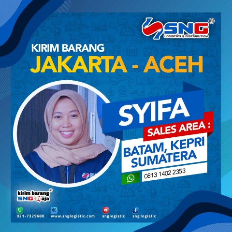 Tarif Pengiriman Jakarta - Banda Aceh