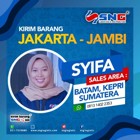 Tarif Pengiriman Jakarta - Jambi