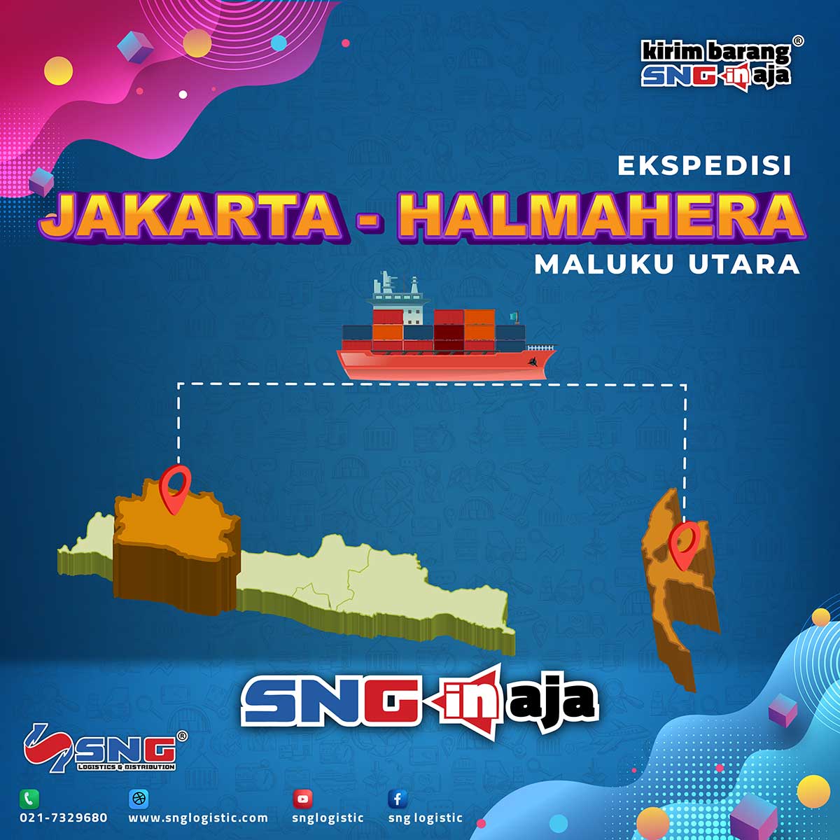 Ekspedisi Jakarta Halmahera Maluku Utara