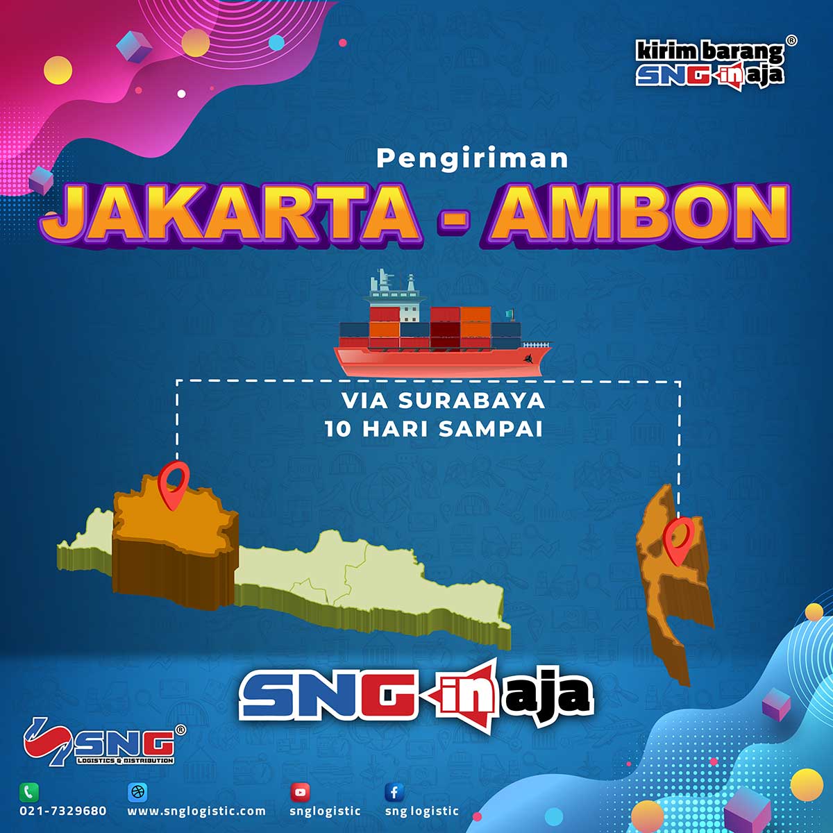 Pengiriman Cargo Jakarta Ambon